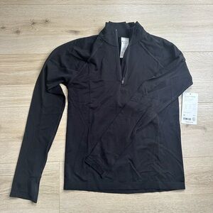 Athleta Momentum Seamless Half Zip NWT
